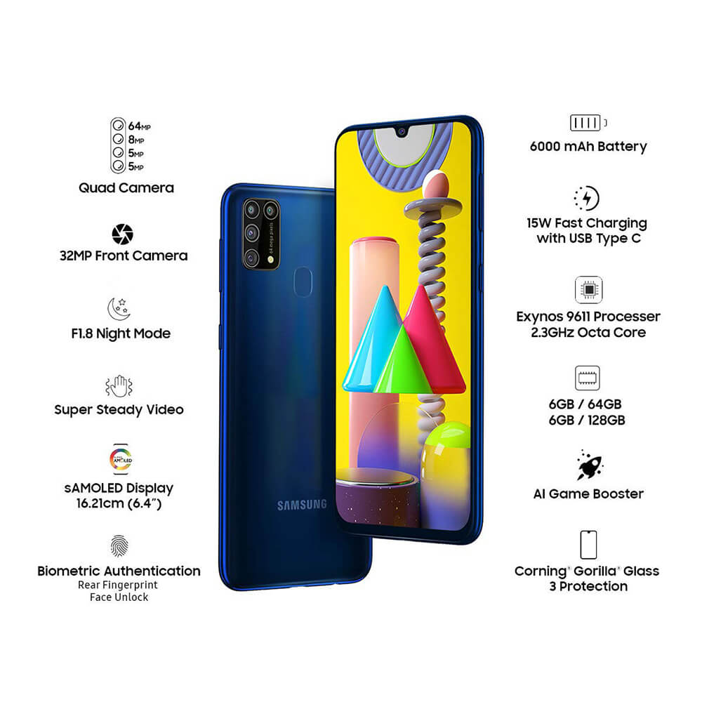 Buy Online Samsung Galaxy M31 with Best Deal in Delhi | BuyShuy